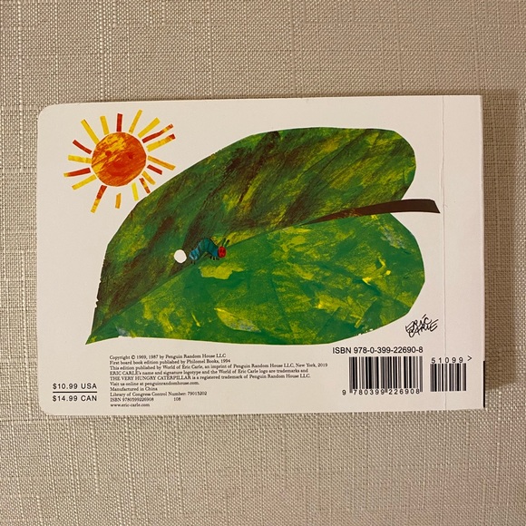 The Very Hungry Caterpillar Children’s Book - Picture 2 of 2
